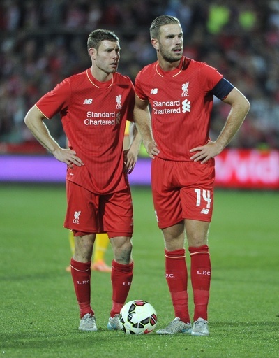 リバプールがアデレードに快勝、ミルナーが2試合連続ゴール