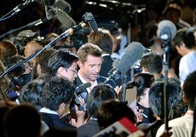 ヒュー・ジャックマン、「ウルヴァリン」ジャパンプレミアに登場