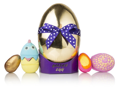 バスタイムでもイースターのお祭り気分、「ラッシュ」カラフルな限定商品