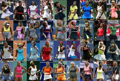 コート上の装いにも大注目 S・ウィリアムスの個性的ウエア10選