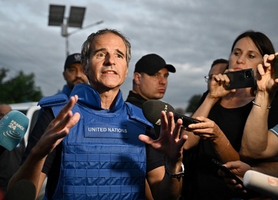 IAEA調査団のウクライナ原発入りは「極めて前向き」 ロシア