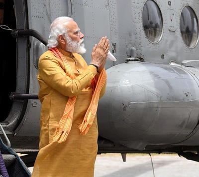 インド係争の聖地にヒンズー教寺院 モディ首相、式典出席