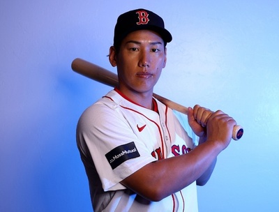 レッドソックスの吉田正尚、春季キャンプ恒例のフォトデーに参加