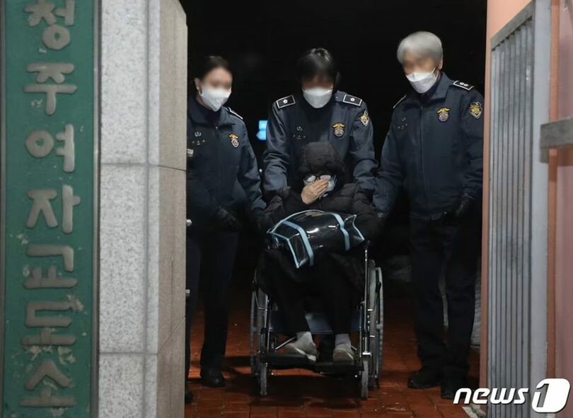国政介入事件で服役中のチェ・スンシル（崔順実）受刑者＝2022年12月26日(c)news1