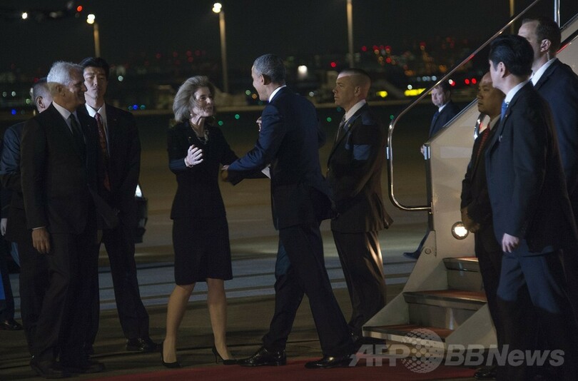 オバマ米大統領が来日、アジア歴訪開始