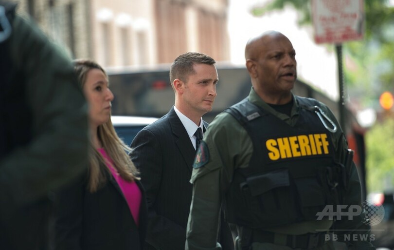 黒人青年の死亡事件、警官に無罪判決 米ボルティモア