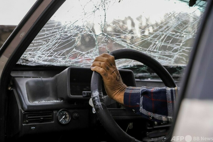 民間人の車列攻撃、死者30人に ウクライナ