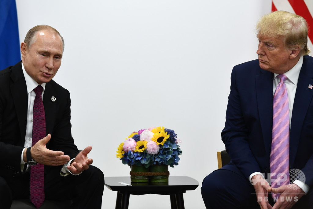 プーチン大統領 トランプ大統領に謝意 テロ行為 の阻止協力で 写真1枚 国際ニュース Afpbb News