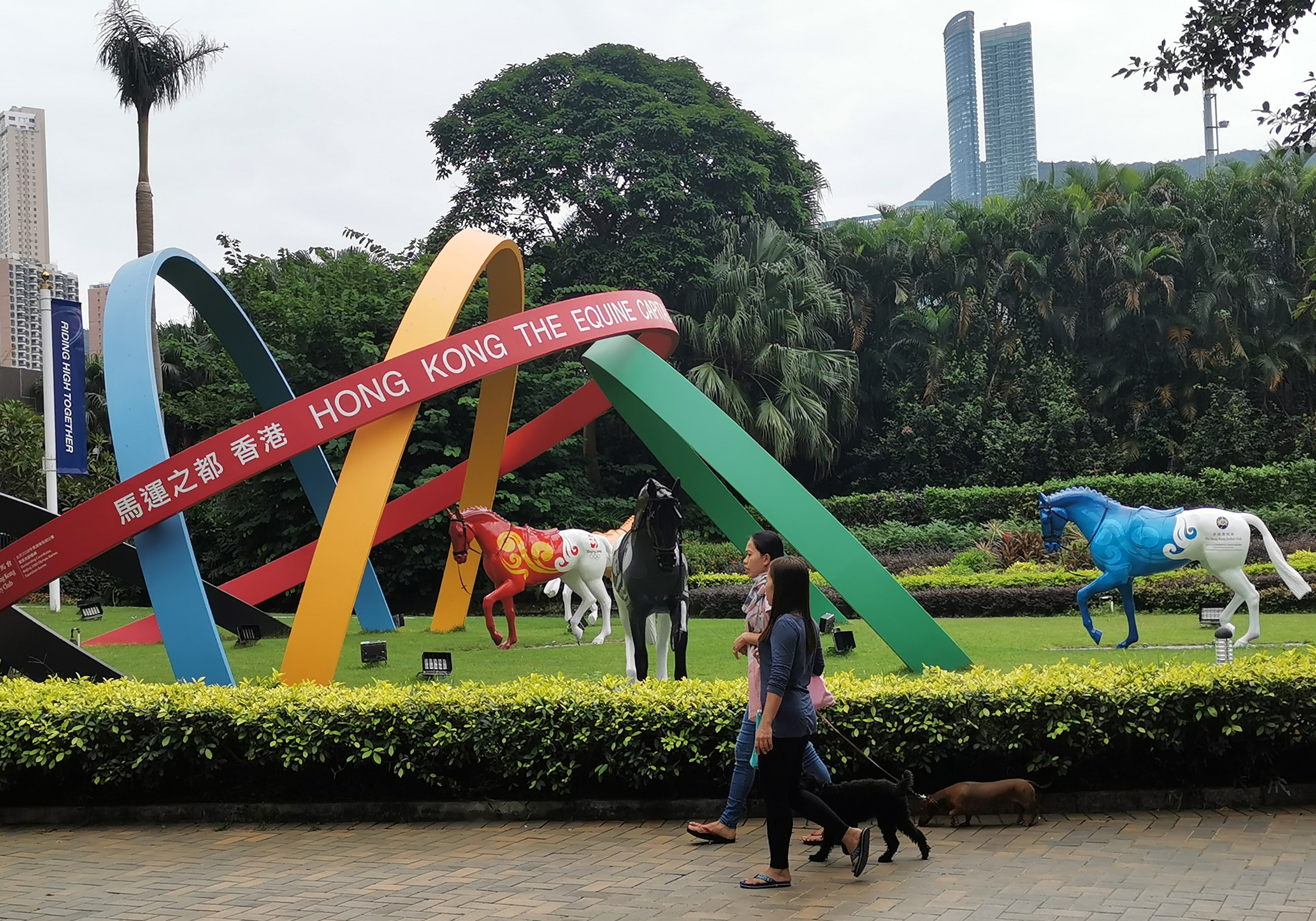 香港のGDP、第3四半期は下げ幅縮小に 香港のGDP、第3四半期は下げ幅縮小に