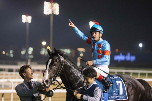 ウシュバテソーロがドバイWC優勝、日本馬3勝 ドバイ国際競走 写真11枚