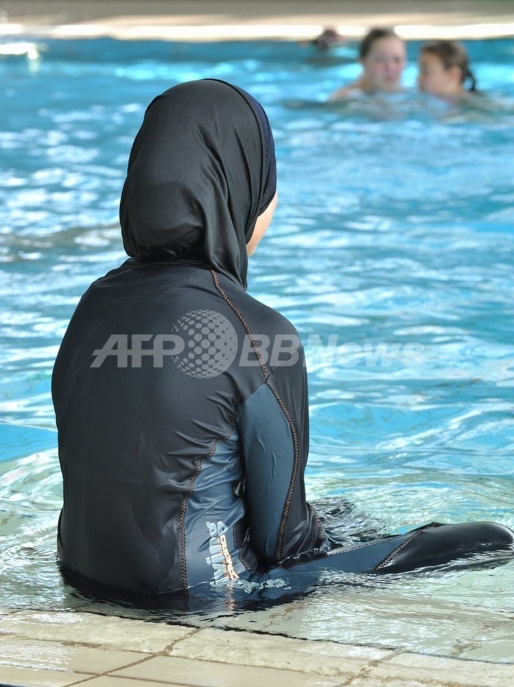 ムー 女性 水着 水着 イスラム ブルキニ 水泳 F - 水泳