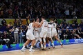 FIBAバスケットボール・ワールドカップ決勝、ドイツ対セルビア。優勝を喜ぶドイツの選手（2023年9月10日撮影）。(c)Ted ALJIBE / AFP
