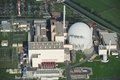 ドイツのブロクドルフ原発（2010年9月22日撮影、資料写真）。(c)JOHANNES EISELE / AFP