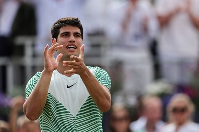 アルカラスが決勝進出、世界1位奪還へあと1勝 シンチ選手権