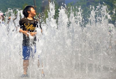 韓国も梅雨明け、夏本番