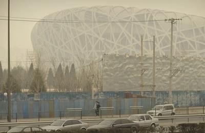 北京五輪 大気汚染で競技順延も