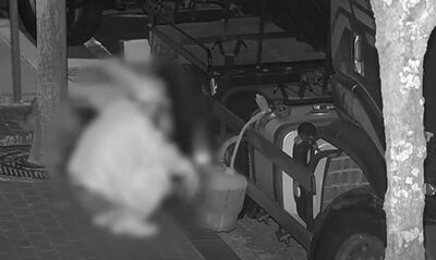 真夜中の燃料泥棒、リアルタイム通報で即逮捕…韓国・防犯カメラが秒でキャッチ