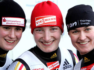 タチャナ・ヒュフナー リュージュ世界選手権・女子一人乗りで優勝