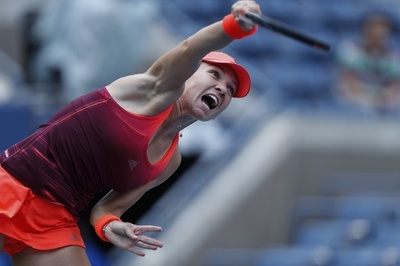 エラコビッチが途中棄権、ハレプが1回戦突破 全米オープン