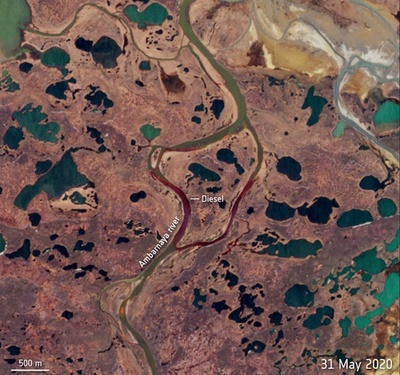 ロシア軽油流出事故、フェンスで汚染拡大防げず 当局発表