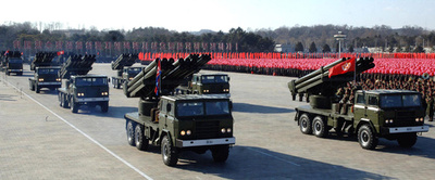 北朝鮮、日本海に地対空ミサイル7発を発射