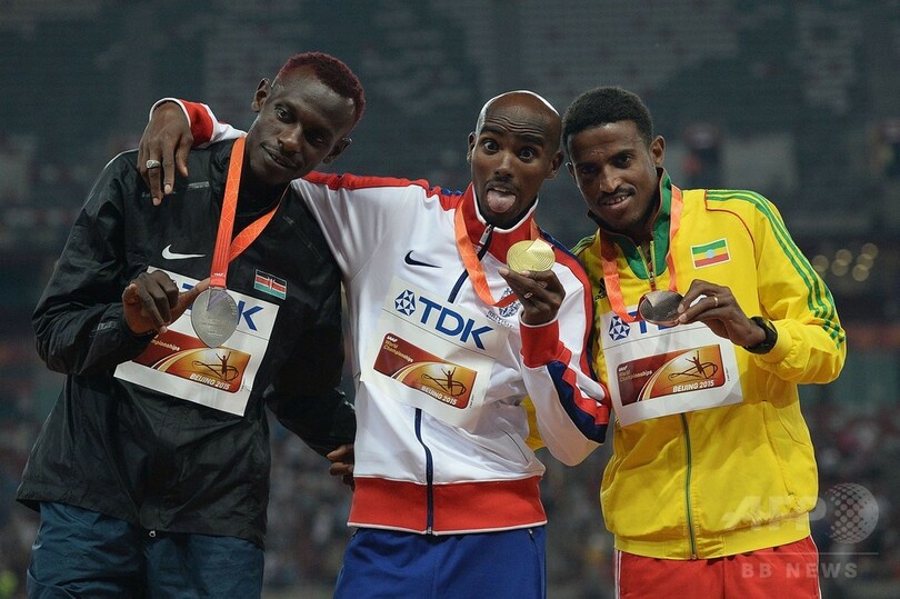 ファラーが男子5000mで金、「3連続2連覇」達成―第15回世界陸上