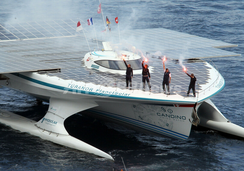太陽エネルギー船「プラネット・ソーラー」、世界一周航海を達成