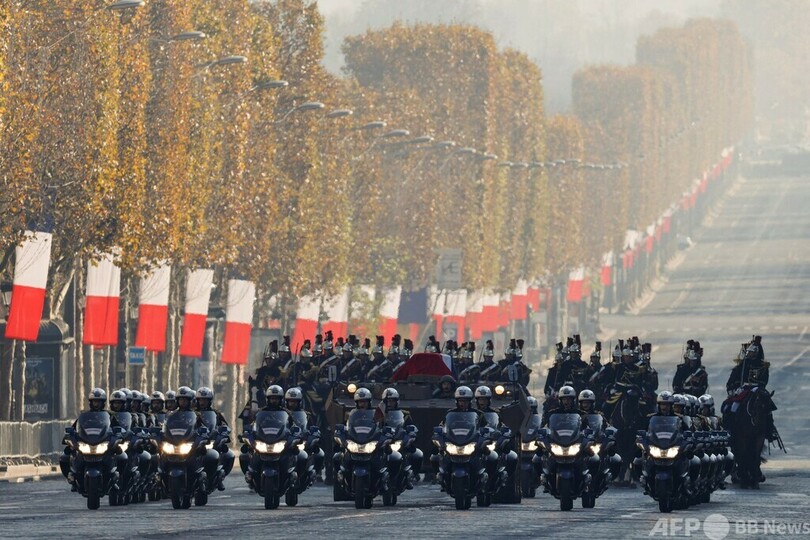 仏 レジスタンスの英雄を追悼 休戦記念日に式典 写真12枚 国際ニュース Afpbb News