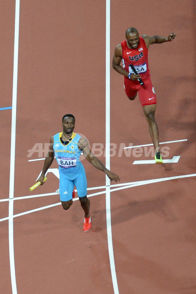 バハマが男子4×400メートルリレーを制し金メダル獲得