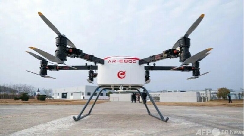 中国産初の大型電動垂直離着陸機 初飛行に成功