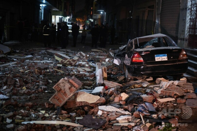 カイロのアパートで爆弾爆発、6人死亡 警察の捜索中に
