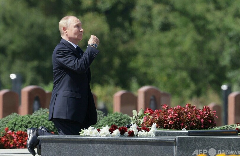 プーチン氏、ウクライナの越境攻撃を学校占拠事件になぞらえ