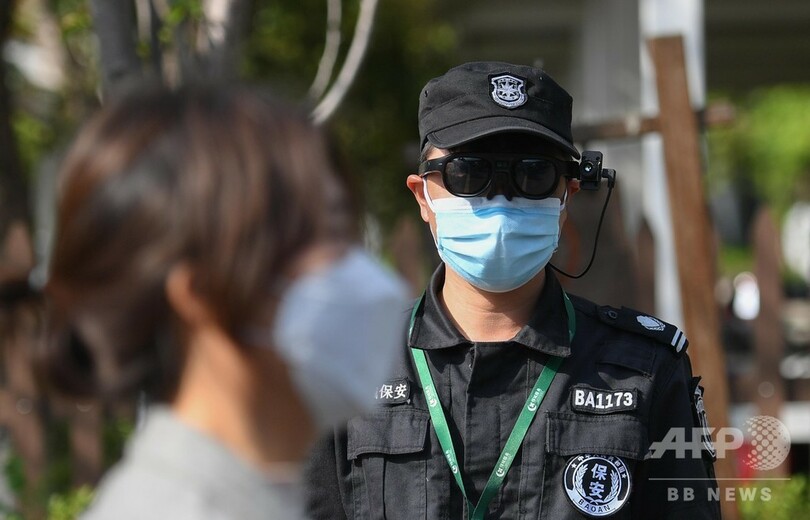 体温測定ar眼鏡を導入 感染症対策で 中国 杭州市の景勝地 写真4枚 国際ニュース Afpbb News