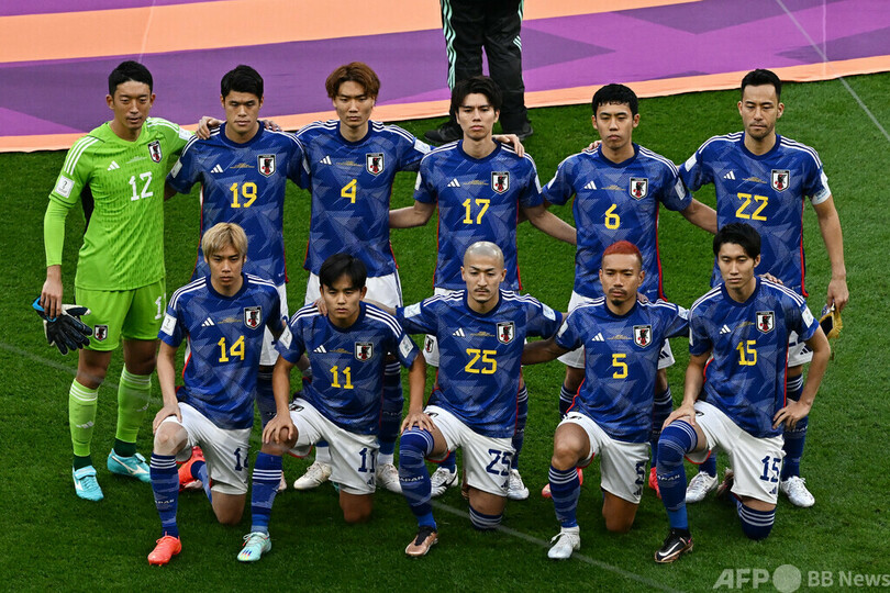 日本対スペイン、先発メンバー発表 カタールW杯