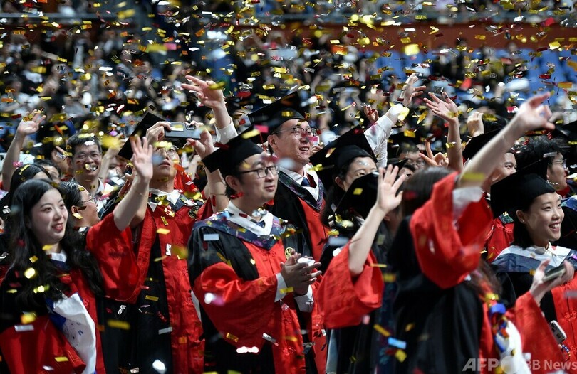 過去最多更新へ 中国の2026年大学卒業生 1270万人の見通し