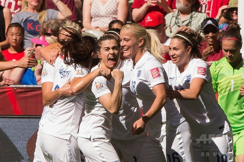 イングランドがカナダ下し4強 準決勝は日本と 女子サッカーw杯 写真10枚 国際ニュース Afpbb News