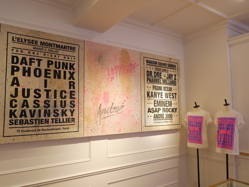 アンドレとメゾン キツネによるコラボ展「Dream Concert Art Show