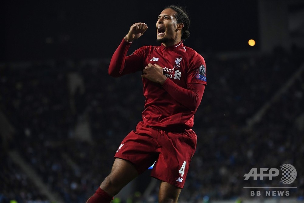 ファン・ダイク「一人では止められない」、チーム一丸のメッシ封じ強調 写真1枚 国際ニュース:AFPBB News