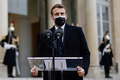 エマニュエル・マクロン仏大統領（2020年12月16日撮影）。(c)Thomas COEX / AFP