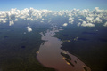 ガイアナのアマゾン熱帯雨林（2022年9月24日撮影）。(c)Patrick FORT / AFP