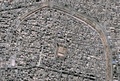 シリア北部ラッカ旧市街を捉えた衛星写真（2017年3月11日撮影）。(c)AFP/CNES 2017/DISTRIBUTION AIRBUS DS