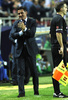 12-13スペイン1部リーグ第12節、セビージャFC（Sevilla FC）対レアル・ベティス（Real Betis）。試合に臨むセビージャのミチェル（Jose Miguel Gonzalez Martin del Campo &quot;Michel&quot;）監督（2012年11月18日撮影）。(c)AFP/CRISTINA QUICLER