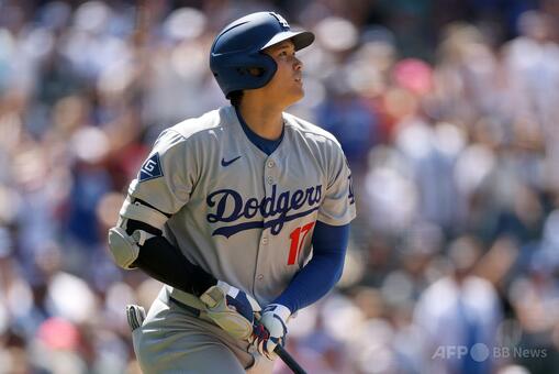 大谷翔平が28号ソロ ドジャースは接戦制す 写真4枚 国際ニュース