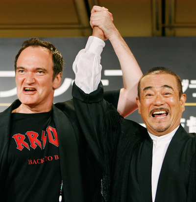 タランティーノ監督来日 新作映画『Death Proof』をPR