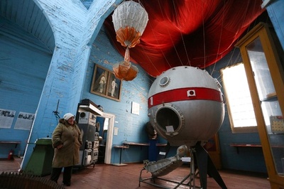 旧ソ連時代に教会から転用、ウクライナの宇宙博物館 正教会と決別で今後は？