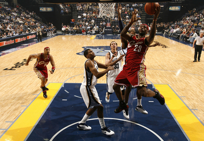 ＜06-07NBA＞キャバリアーズ グリズリーズをに勝利し7連勝で今季40勝目を飾る - 米国