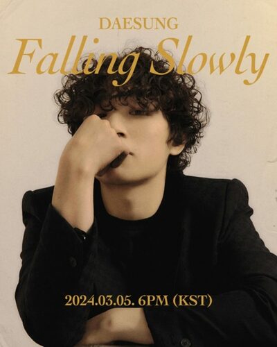 テソン、3月5日ソロカムバック確定「Falling Slowly」