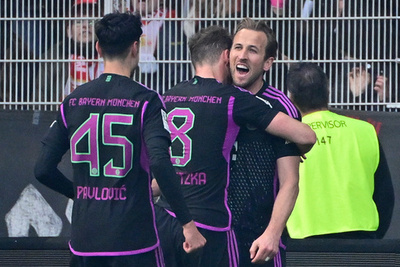 ケイン33点目にミュラー2発 バイエルンはウニオンに大勝