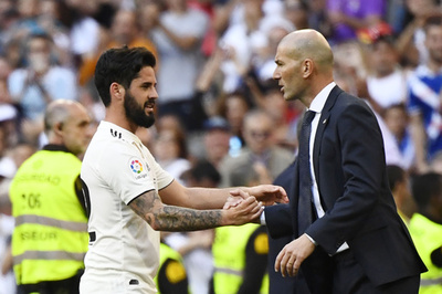 ジダン監督がレアル復帰戦で白星、イスコら先発復帰組が奮起