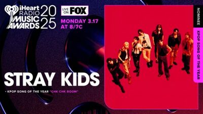 Stray Kids、2年連続でiHeartRadio Music Awardsにノミネート